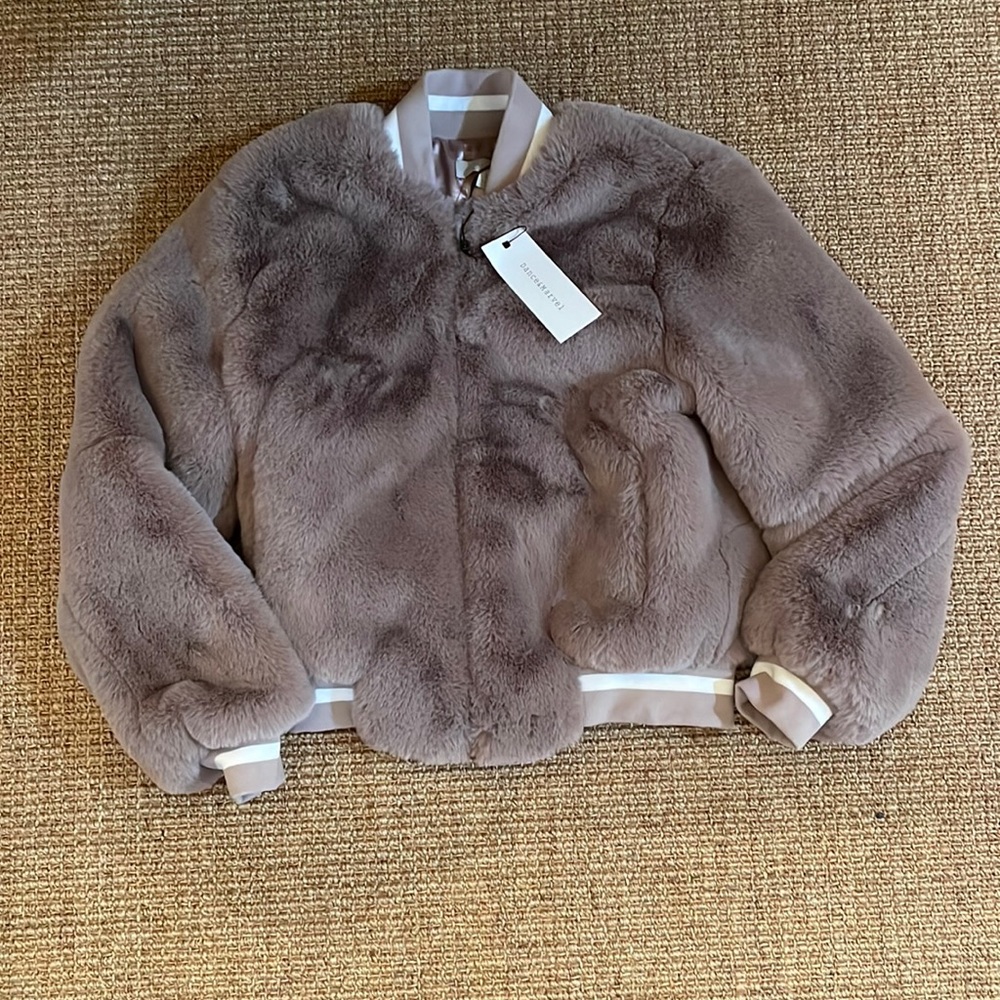 Dance & Marvel Gray Bomber Jacket